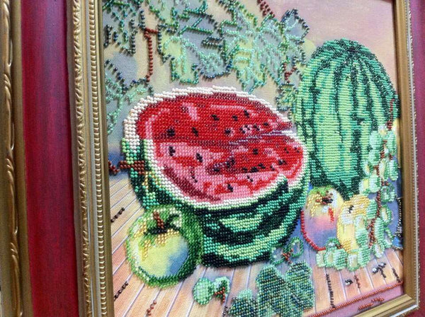 Canvas for bead embroidery