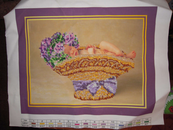 DIY Bead Embroidery Kit