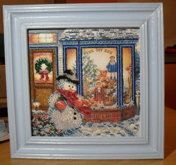 Canvas for bead embroidery