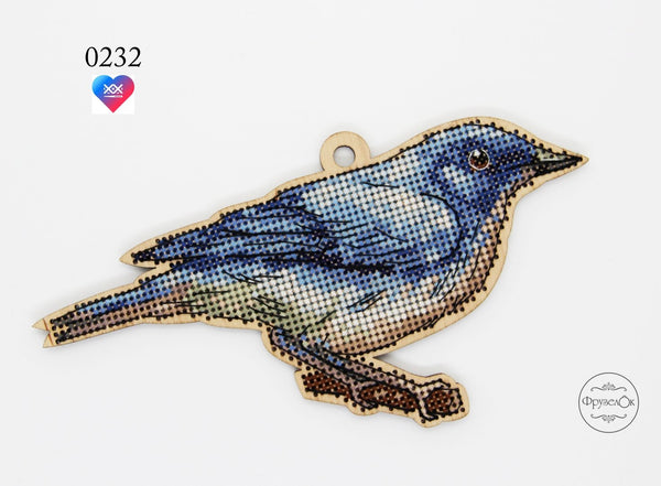 DIY Cross stitch kit on wood