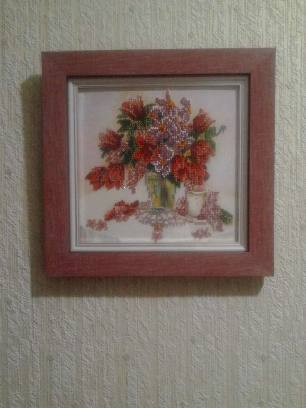 Canvas for bead embroidery