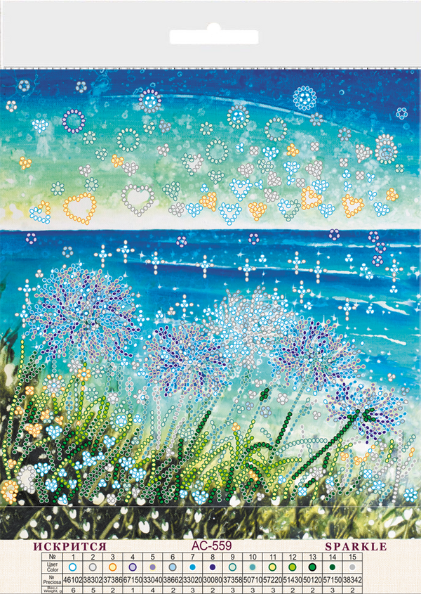 Canvas for bead embroidery