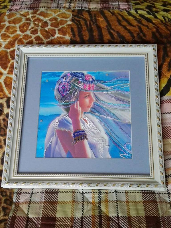 Canvas for bead embroidery