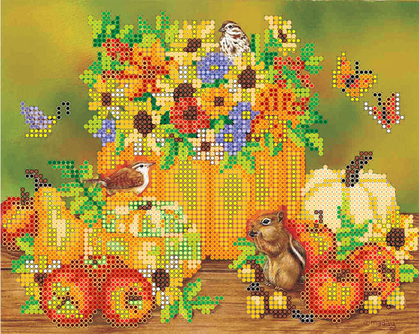 Canvas for bead embroidery