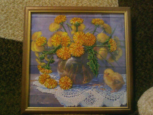 Canvas for bead embroidery