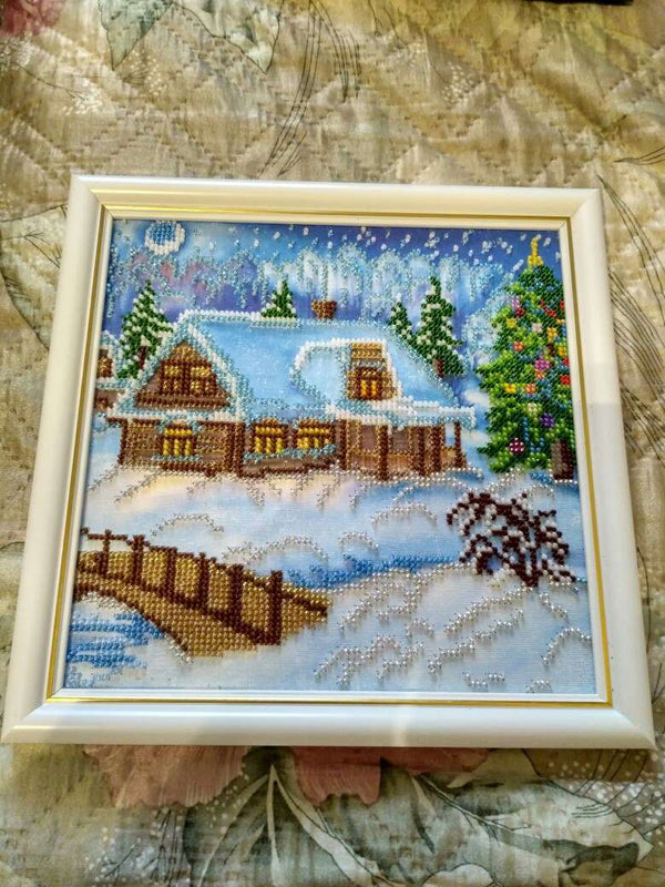 Canvas for bead embroidery