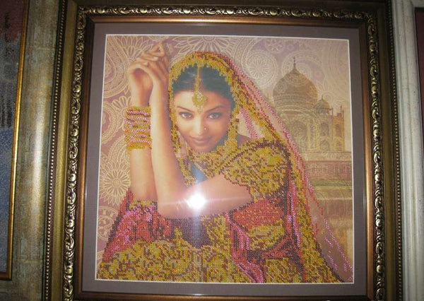 Canvas for bead embroidery