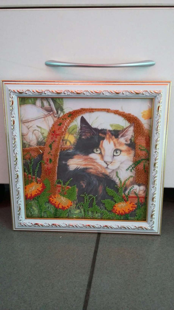 Canvas for bead embroidery