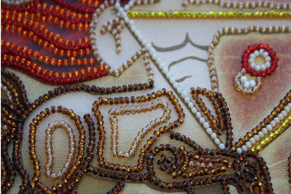 DIY Bead Embroidery Kit