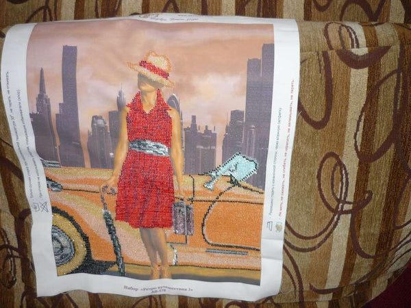 DIY Bead Embroidery Kit