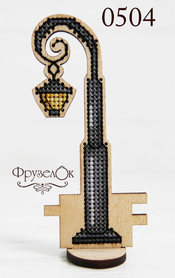 DIY Cross stitch kit on wood