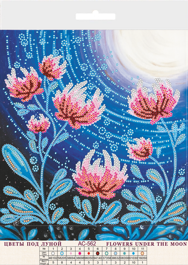 Canvas for bead embroidery