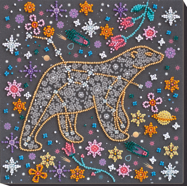 DIY Bead Embroidery Kit