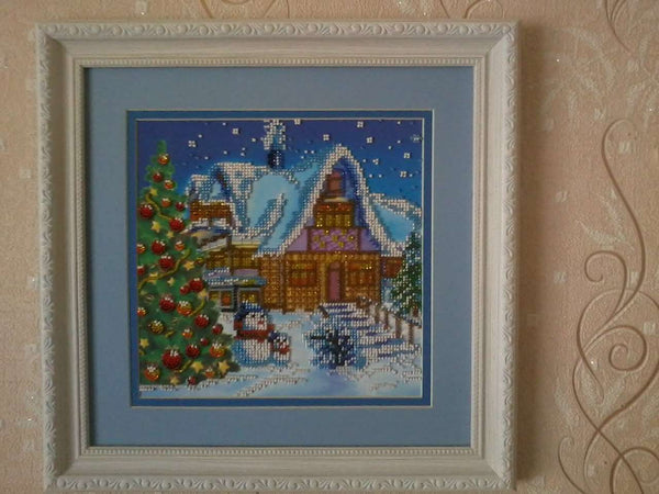 Canvas for bead embroidery