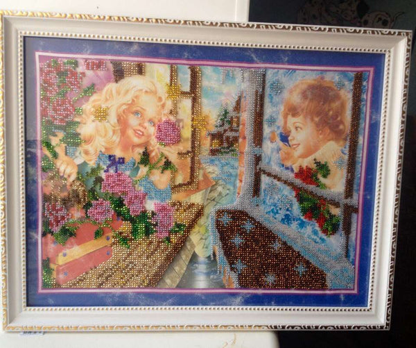 DIY Bead Embroidery Kit