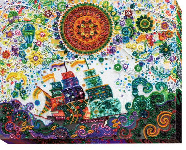 DIY Bead Embroidery Kit
