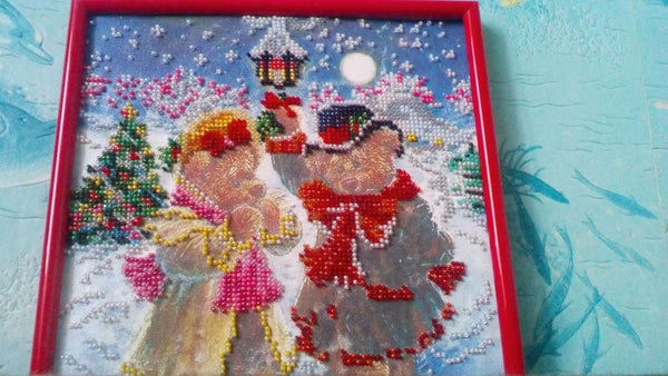 Canvas for bead embroidery