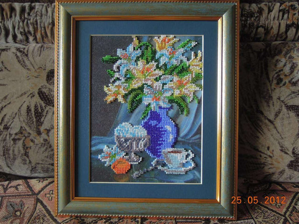 Canvas for bead embroidery