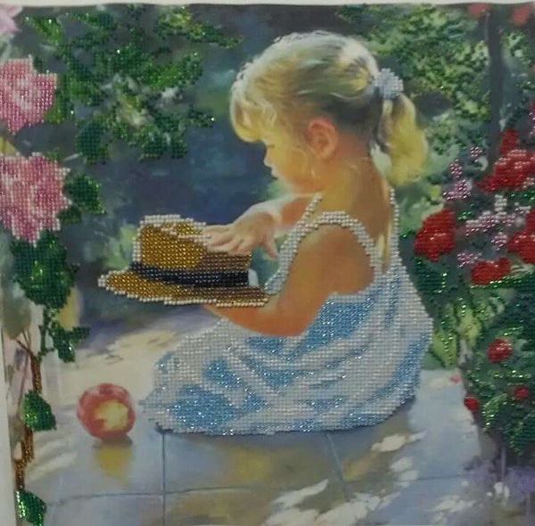 Canvas for bead embroidery