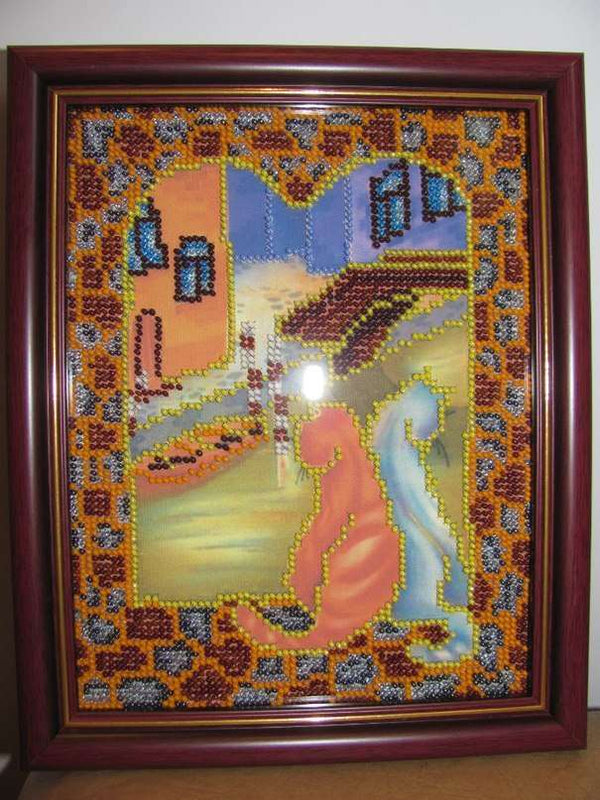 Canvas for bead embroidery