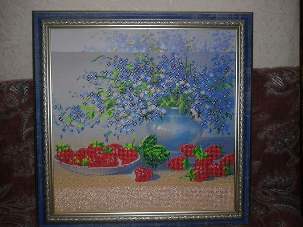 Canvas for bead embroidery