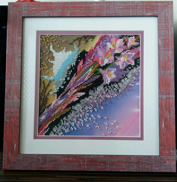 Canvas for bead embroidery