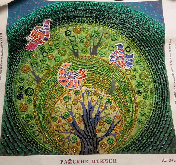 Canvas for bead embroidery