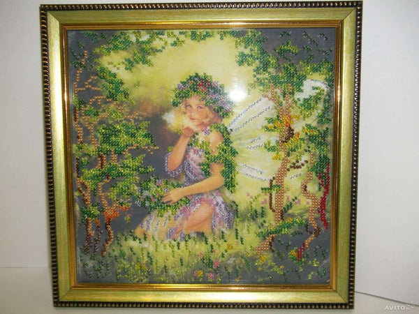 Canvas for bead embroidery