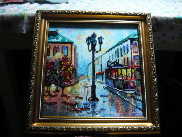 Canvas for bead embroidery