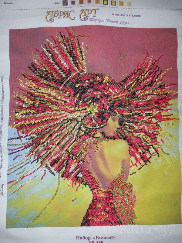 DIY Bead Embroidery Kit