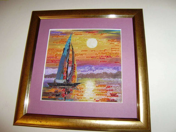 DIY Bead Embroidery Kit