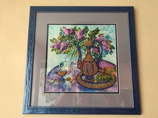 Canvas for bead embroidery
