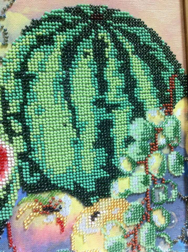 Canvas for bead embroidery