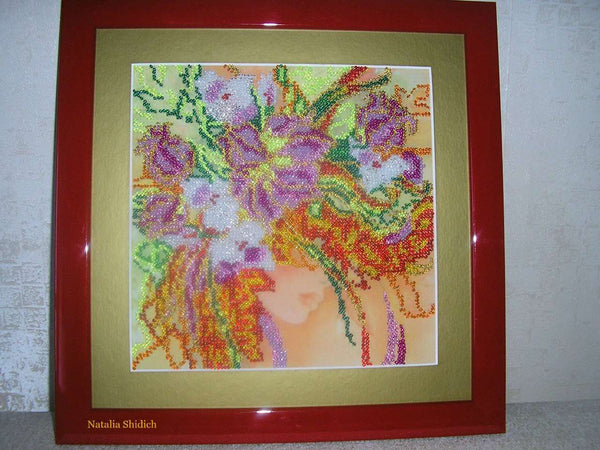 Canvas for bead embroidery