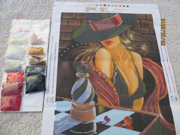 DIY Bead Embroidery Kit