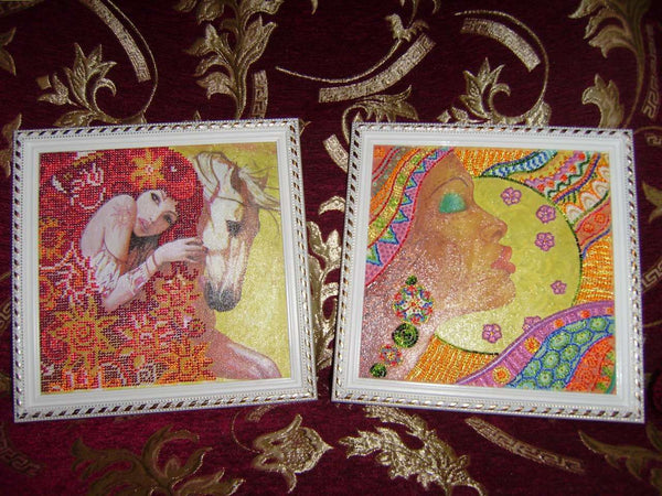 Canvas for bead embroidery