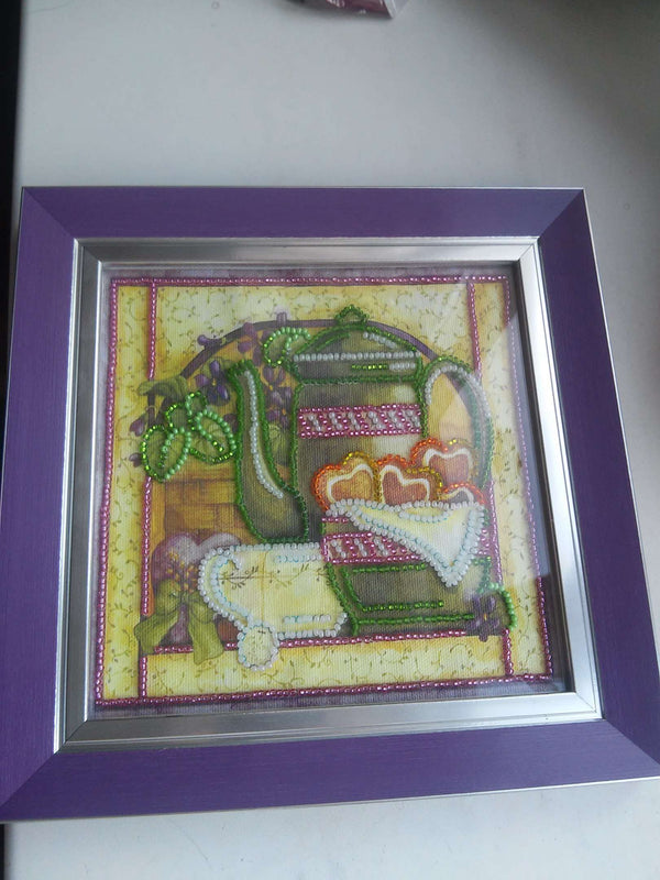 DIY Bead Embroidery Kit