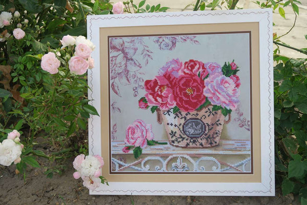 Canvas for bead embroidery