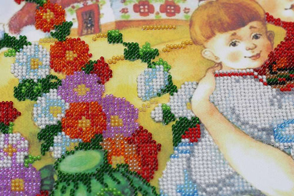 DIY Bead Embroidery Kit