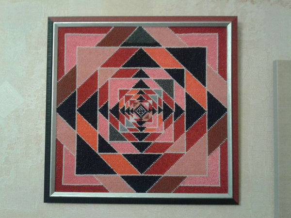 Canvas for bead embroidery