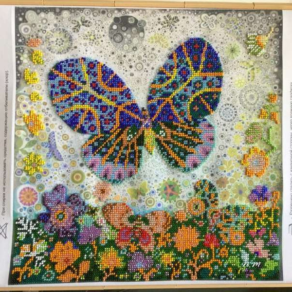 Canvas for bead embroidery