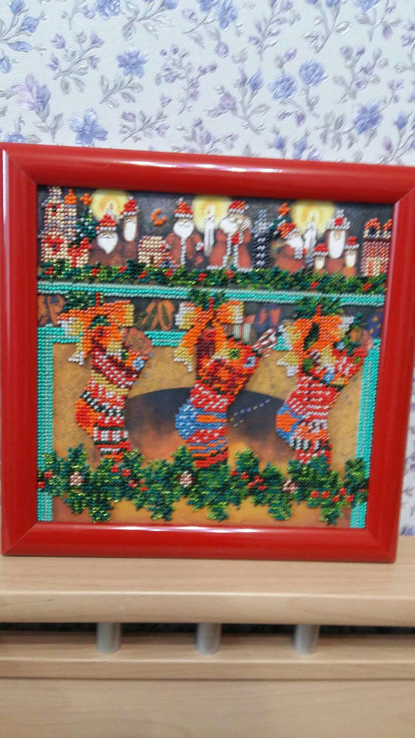 Canvas for bead embroidery