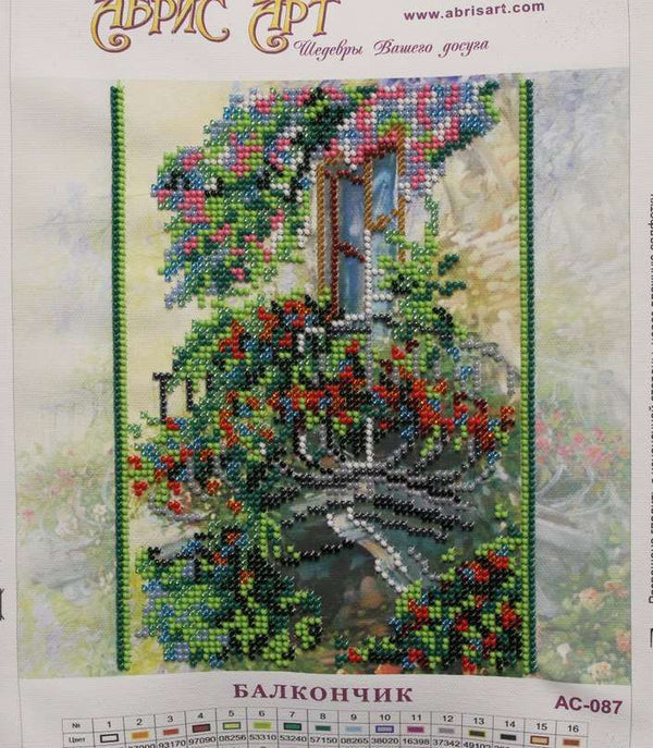 Canvas for bead embroidery