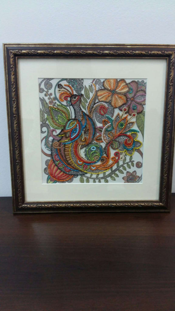 Canvas for bead embroidery