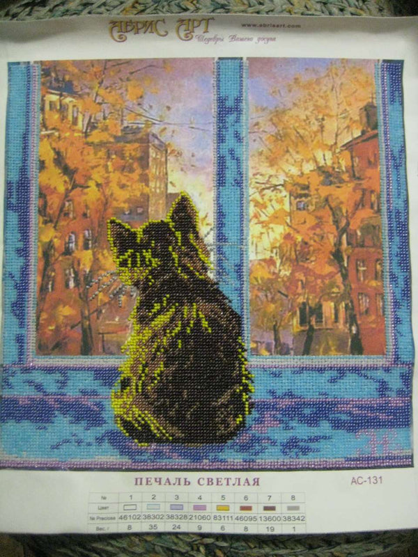 Canvas for bead embroidery