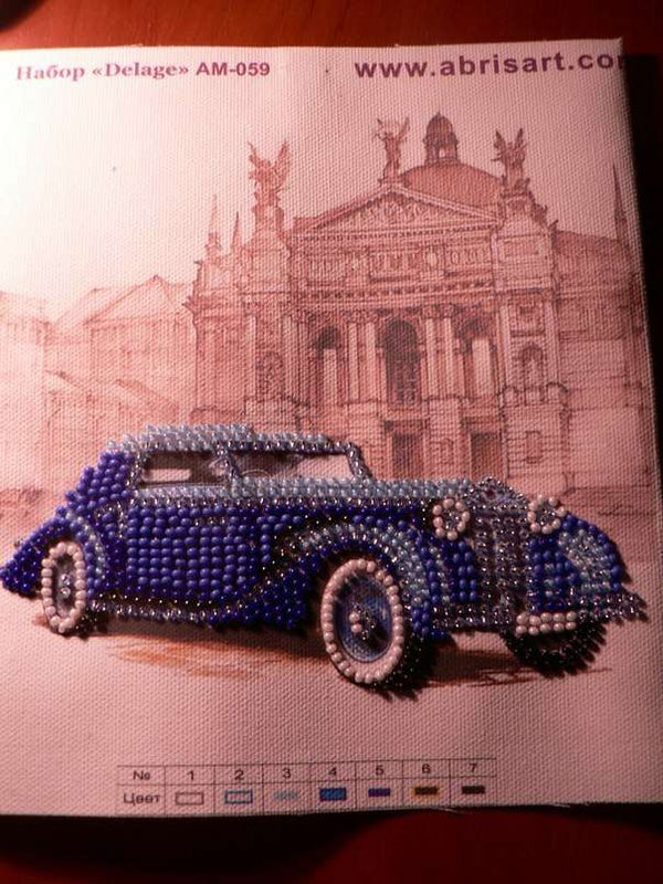 DIY Bead Embroidery Kit