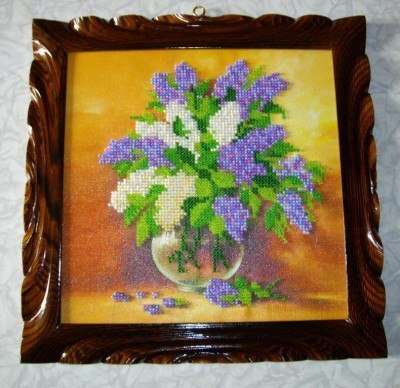 Canvas for bead embroidery