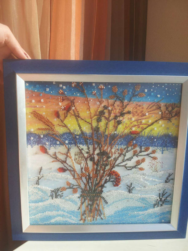 Canvas for bead embroidery