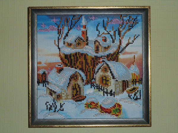 Canvas for bead embroidery