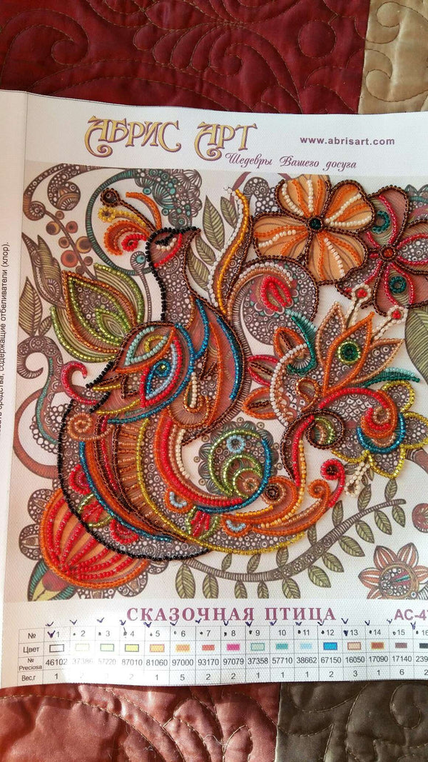 Canvas for bead embroidery
